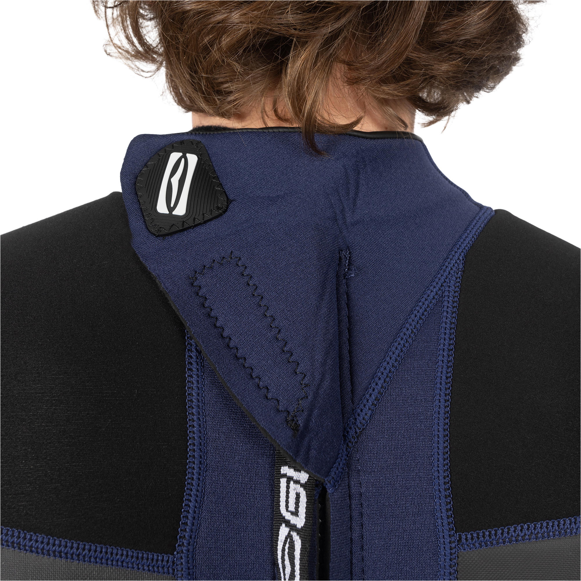 2025 Gul Mens Response 3/2mm Back Zip Shorty Wetsuit RE3319-C1 - Navy / Red
